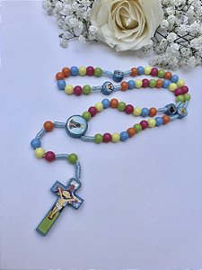 Terço Infantil Colorido para Crianças