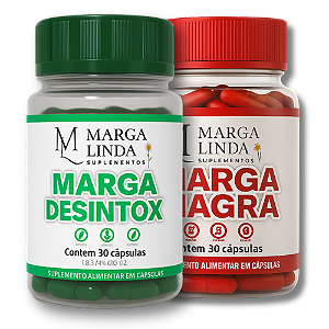 Kit Desintox + Marga Magra – Energia e Bem-Estar de Forma Natural
