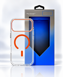 PRO CASE CRYSTAL LARANJA