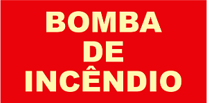 Placa Bomba de Incêndio – DBI