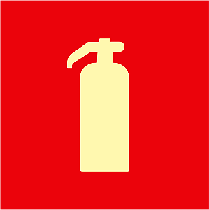 Placa Extintor de Incêndio – E5