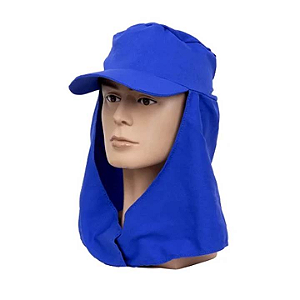 BONE HELANCA C/VELCRO AZUL ROYAL NINOS
