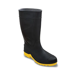 BOTA PVC CN MEDIO PRETA WORKFLEX NR44 CA37154 WORKFLEX