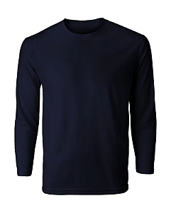 CAMISETA PV AZUL MARINHO MANGA LONGA - DO P AO GG