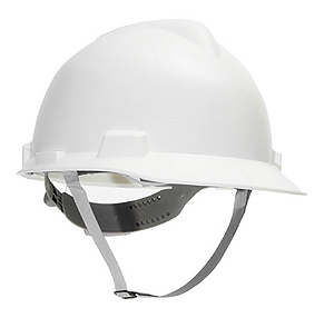 CAPACETE MSA BRANCO COMPLETO COM JUGULAR MSA