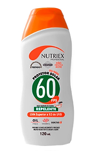 PROTETOR SOLAR 60FPS COM REPELENTE 120ML