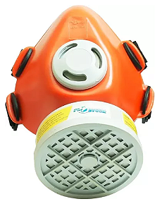 KIT RESPIRADOR SEMI FACIAL + FILTRO VO/GA
