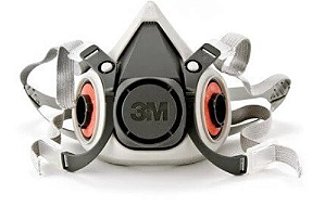 RESPIRADOR SEMI FACIAL 6200 CA 4115 - 3M
