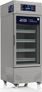 Refrigerador/Câmara refrigerada 2 a 8°C de 300 litros para vacinas, medicamentos, bolsas de sangue e termolábeis