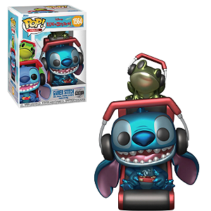 Funko Pop Gamer Stitch 1564 Metallic Lilo e Stitch Disney