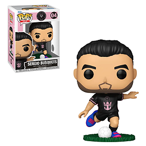 Funko Pop Sergio Busquets 04 Futebol MLS Inter Miami