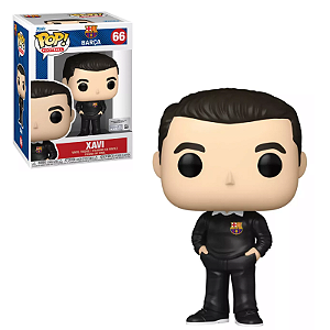Funko Pop Xavi 66 Treinador Futebol Barcelona Barça