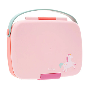 Buba Lancheira Kit com Talher Bento Box  Magic Unicórnio