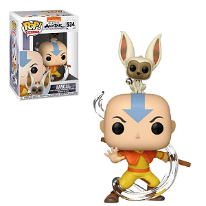 Funko Pop Aang with Momo 534 Avatar The Last Airbender
