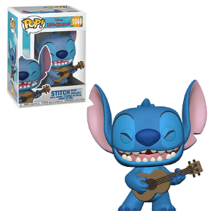 Funko Pop Stitch with Ukulele 1044 Lilo e Stitch Disney