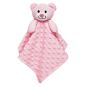 Buba Naninha Ursinho Rosa Algodão Doce Toque Macio