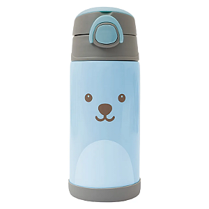 Buba Garrafinha Térmica Parede Dupla Gumy Ursinho Azul