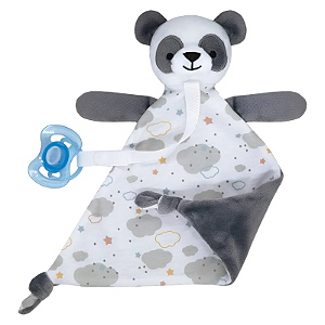 Buba Naninha Panda com Prendedor de Chupeta Soninho