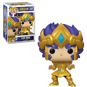 Funko Pop Leo Ikki 1427 Cavaleiros do Zodiaco Gold