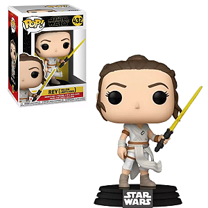 Funko Pop Rey (Yellow Lightsaber) 432 Star Wars