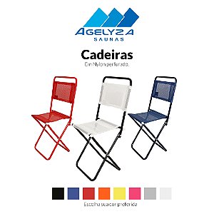 Cadeira para sauna móvel