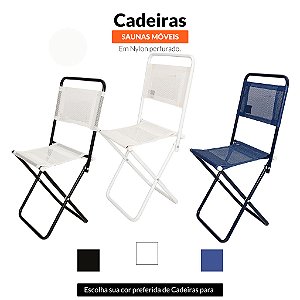 Cadeira para sauna móvel