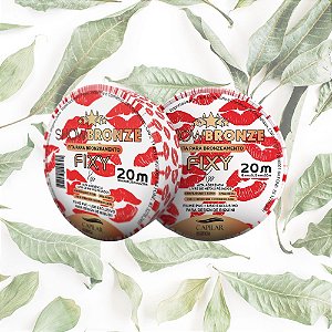 Fita isolante Fixy 20m cada - Inteira ou Cortada p/ Bronzeamento - Beijo