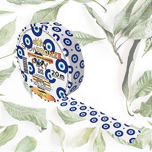 Fita isolante Fixy 20m cada - Inteira ou Cortada p/ Bronzeamento - Olho Grego