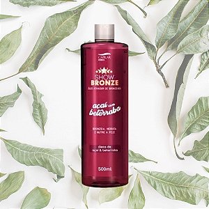 Óleo Ativador de Bronzeado Açai com beterraba 500ml