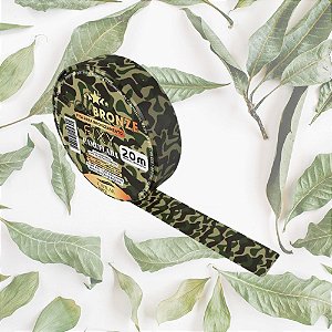 Fita isolante Fixy 20m cada - Inteira ou Cortada p/ Bronzeamento - Militar
