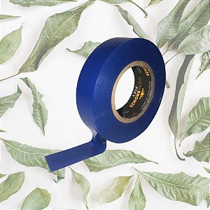 Fita isolante Fixy 20m cada - Inteira ou Cortada p/ Bronzeamento - Azul BIC