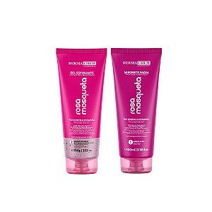 Kit Sabonete e Esfoliante Rosa Mosqueta