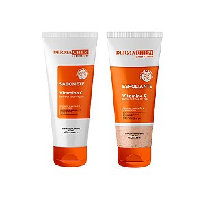 Kit Sabonete e Esfoliante Vitamina C Anti-Idade