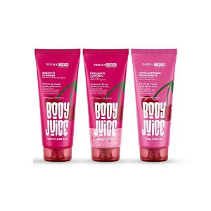 Kit Corporal Creme Sabonete Esfoliante Cereja