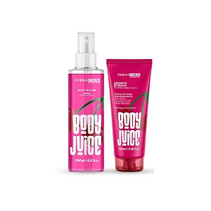 Kit Corporal Completo Body Splash Sabonete Cereja