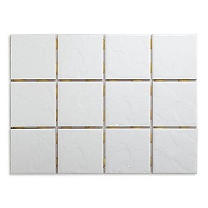 Pastilhas Cerâmicas Alaska 10X10 cm - Caixa C/ 1,95m²