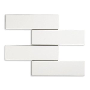 Pastilhas Cerâmicas Bianco 07X26 cm - Caixa C/ 0,92m²
