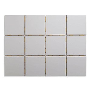 Pastilhas Cerâmicas Ceniza 10X10 cm - Caixa C/ 1,95m²