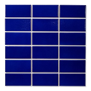 Pastilhas Cerâmicas Cobalto 05X10 cm - Caixa C/ 1,5m²