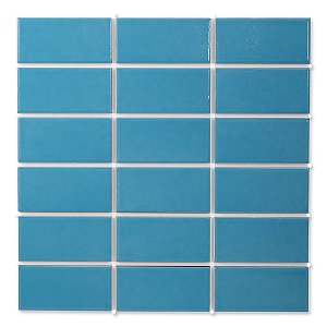 Pastilhas Cerâmicas Jade 05X10 cm - Caixa C/ 1,5m²