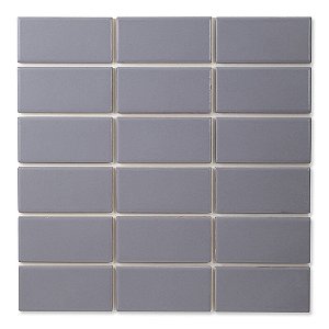 Pastilhas Cerâmicas Plomo 05X10 cm - Caixa C/ 1,5m²