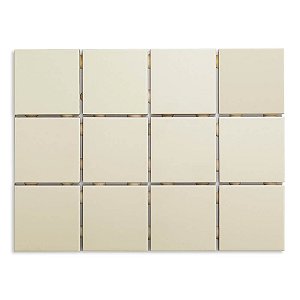 Pastilhas Cerâmicas Sand 10X10 cm - Caixa C/ 1,95m²