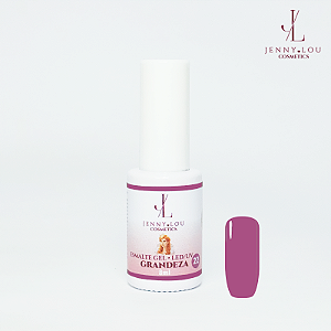 Esmalte em Gel Led/UV Grandeza 8ml Jenny Lou Cosmetics