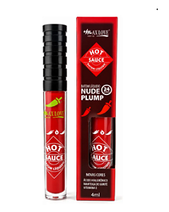 Batom Líquido Nude Plump Hot Sauce - Max Love