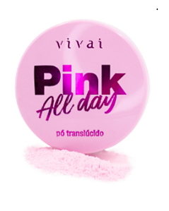 Pó Translúcido Pink All Day - Vivai