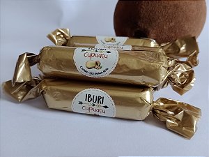 Bala artesanal de chocolate com cupuaçu