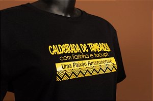 CAMISETA UNISSEX CALDEIRADA DE TAMBAQUI