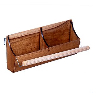 Cocho com Poleiro de Madeira