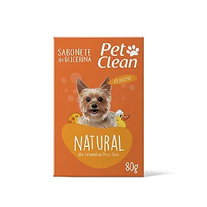 Sabonete Natural Pet Clean 80g