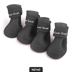 Botinha de Silicone Impermeável para Antiderrapante Pet